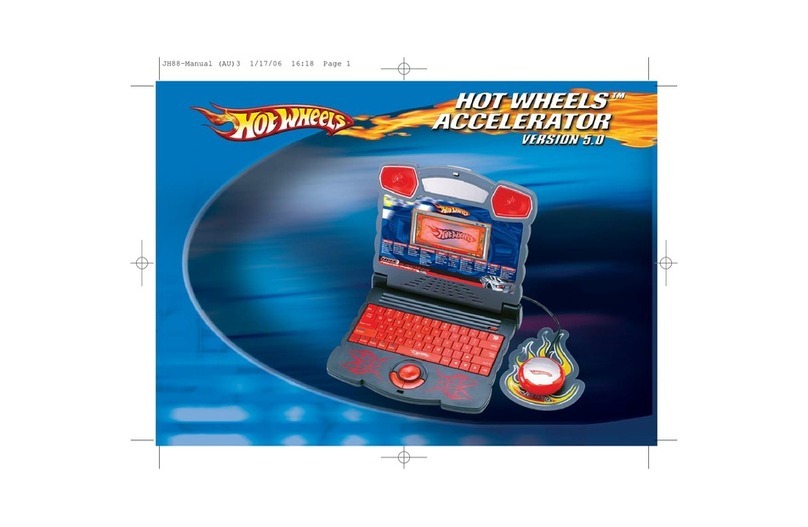 Oregon Scientific HOT WHEELS ACCELERATOR VERSION 5.0 User manual