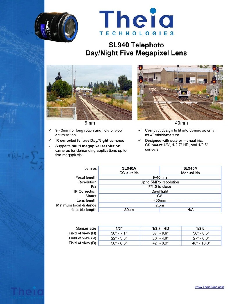 Axis SL940A User manual