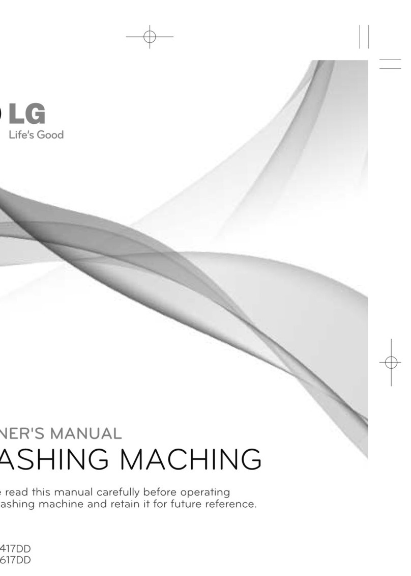 LG WF-D1417DD User manual