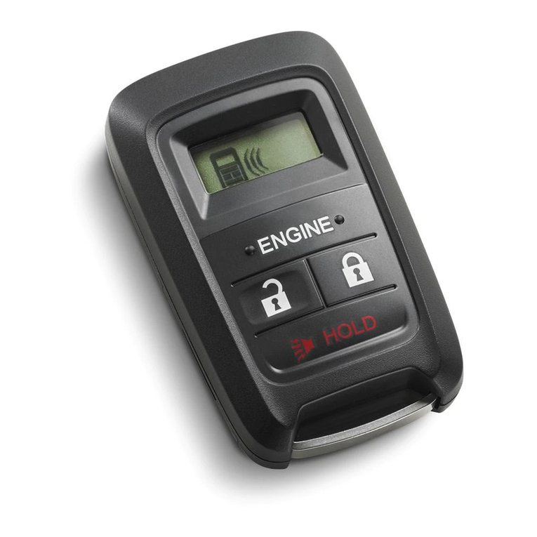 Honda Remote Engine Start System II User's information manual
