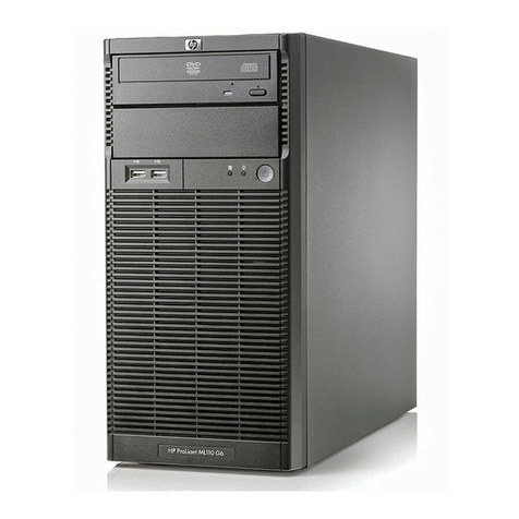 HP ProLiant ML110 G6 User manual