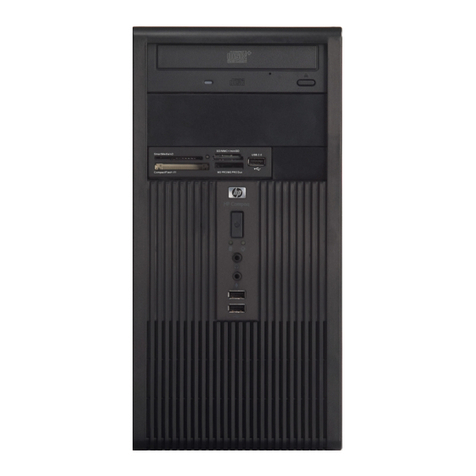 HP dx2200 - Microtower PC User manual