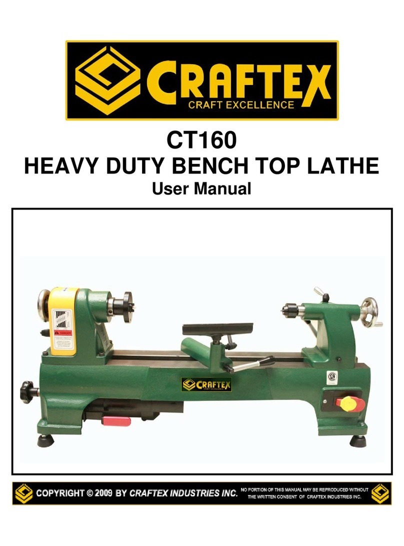Craftex CT160 user manual