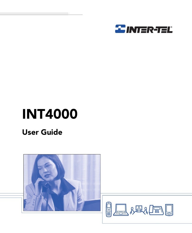 intertel INT4000 User manual intertel INT4000 User manual