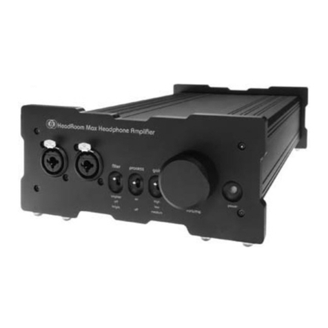 HeadRoom Max User manual