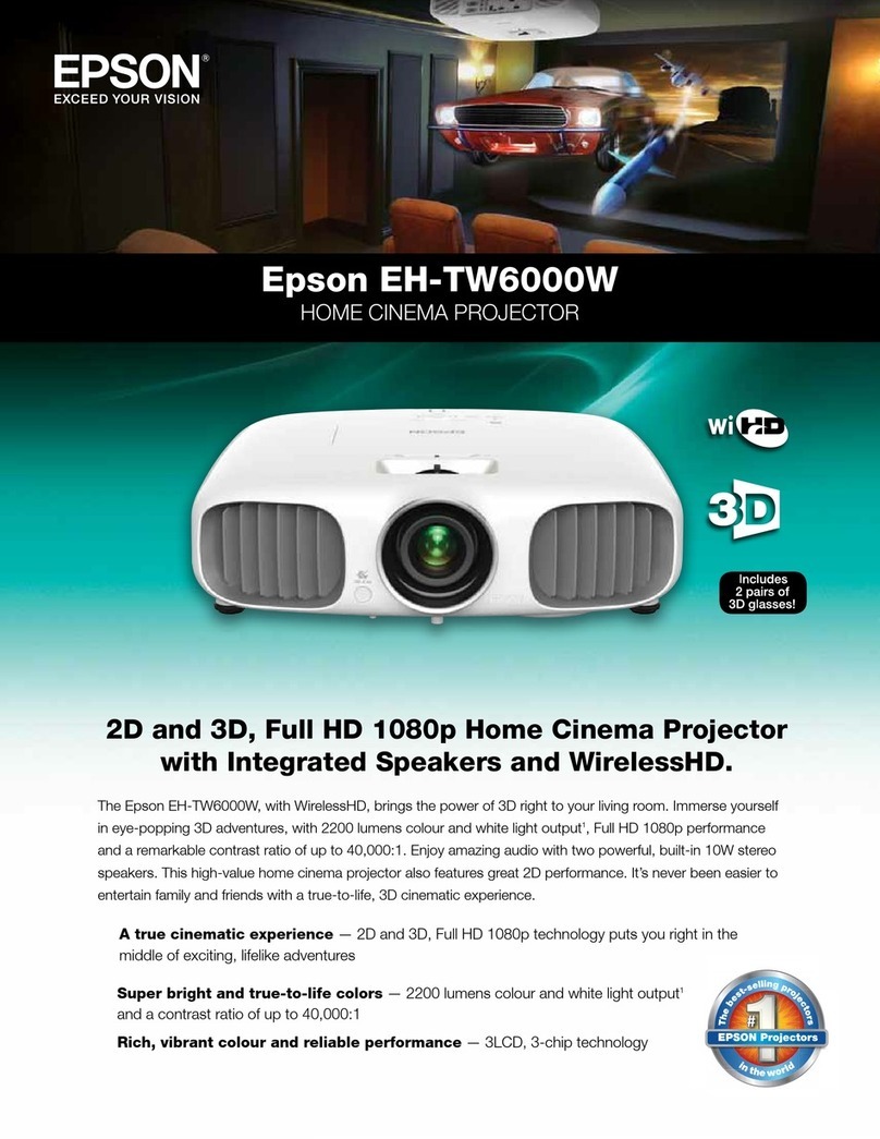 Epson EH-TW6000W User manual