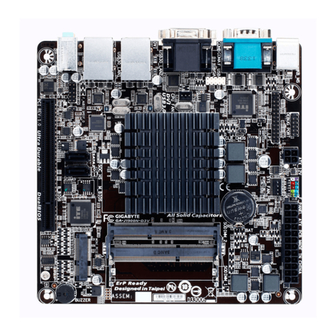 Gigabyte GA-J1900N-D3V User manual