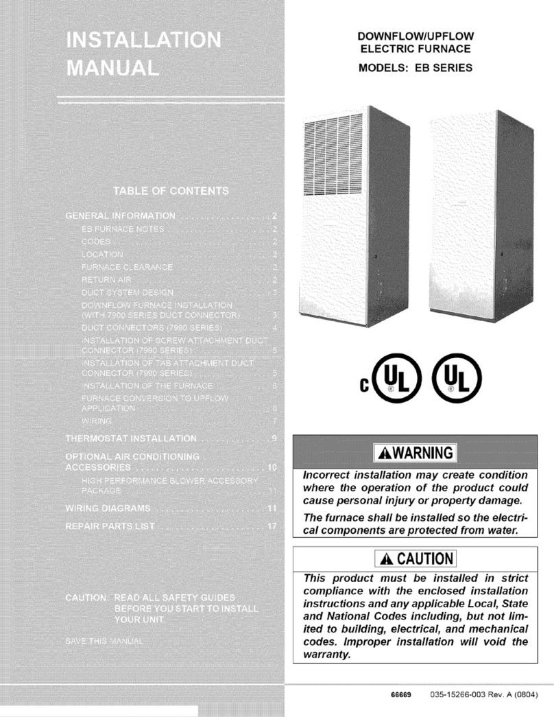 Evcon EB12B installation manual