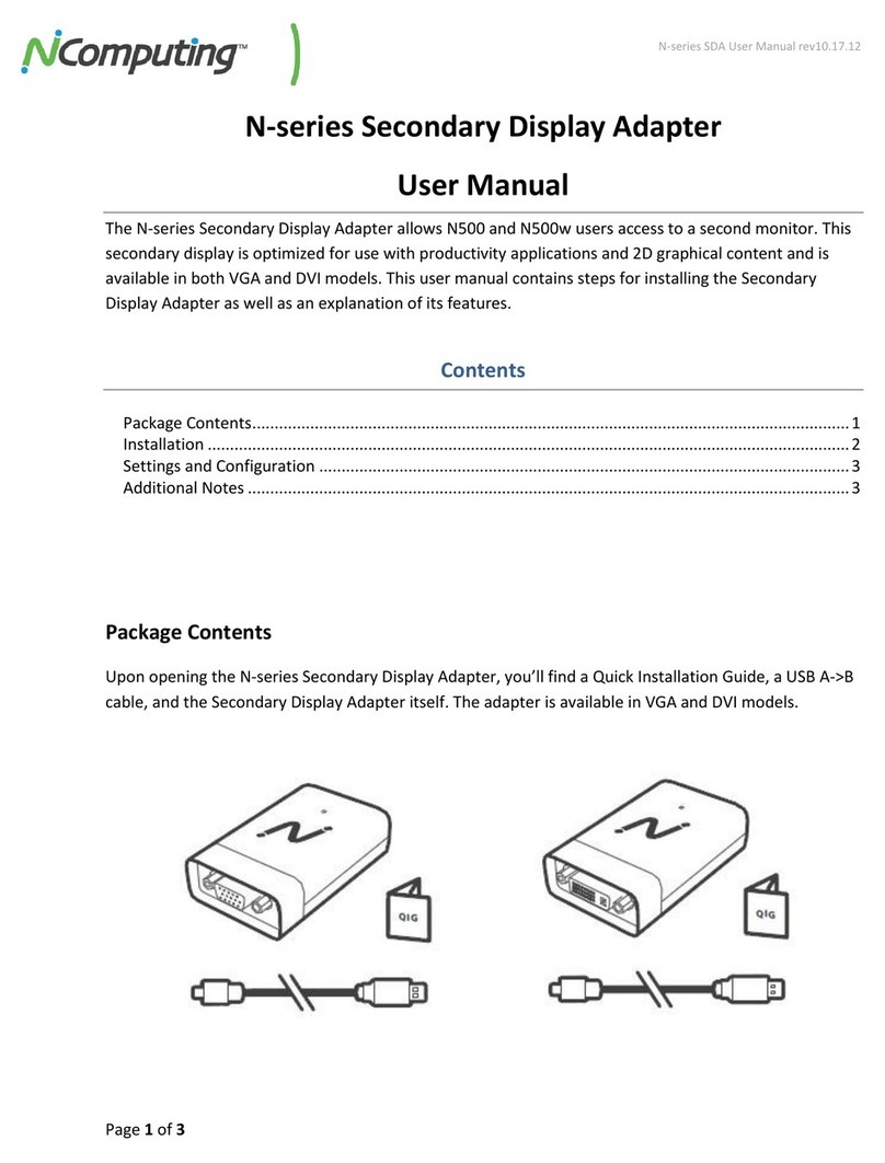 NComputing N500 user manual