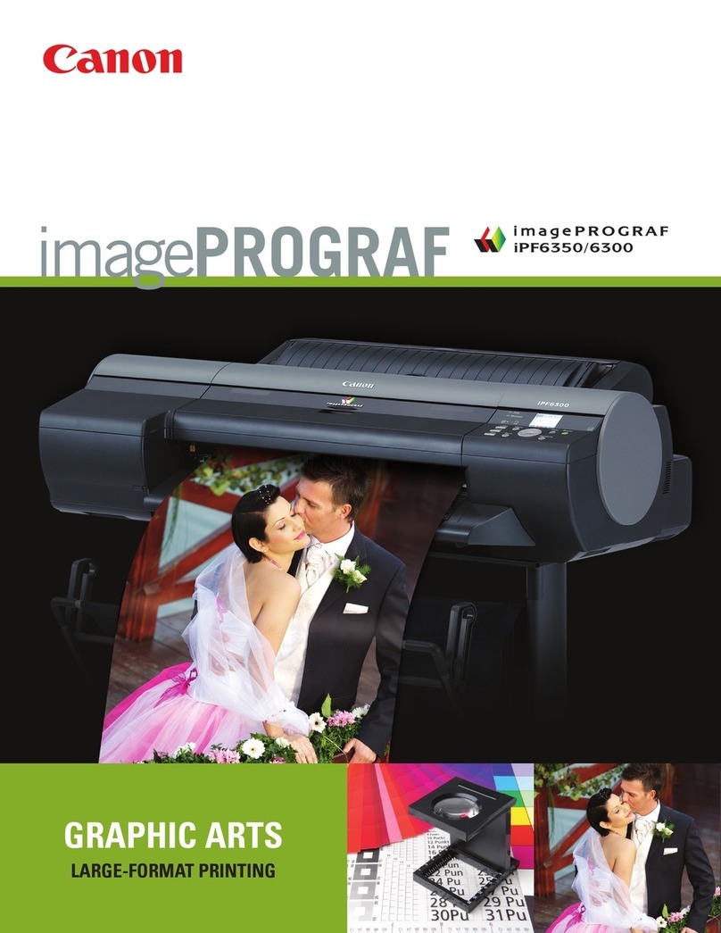 Canon imagePROGRAF iPF6350 User manual