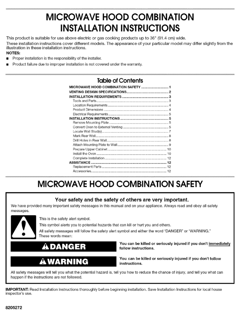 Whirlpool GH7208XRQ2 installation instructions