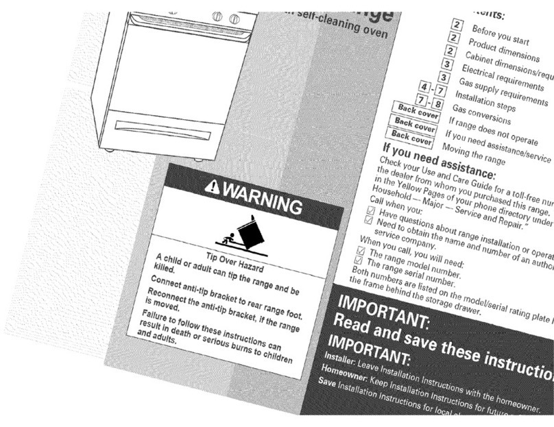 Whirlpool GS395LEHS7 installation instructions