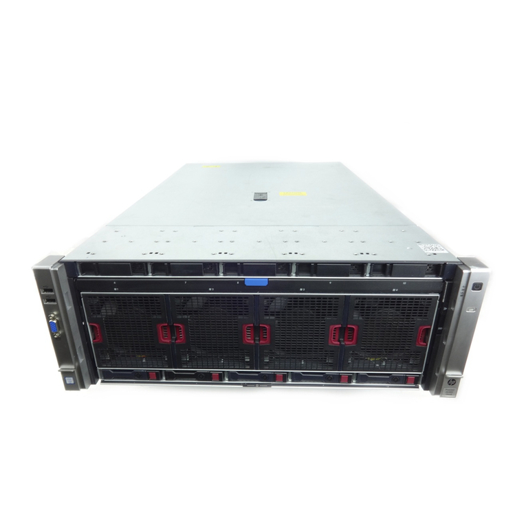 HP Proliant DL580 User instructions