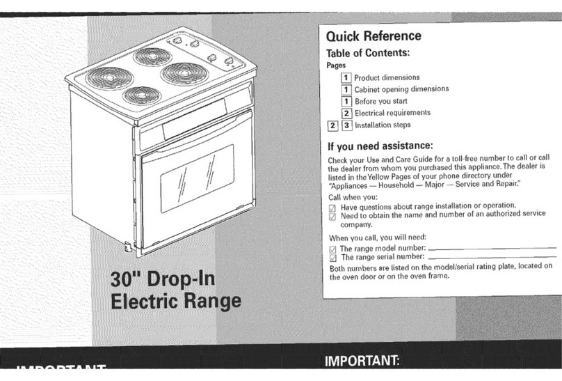 Whirlpool RS610PXGV10 quick reference