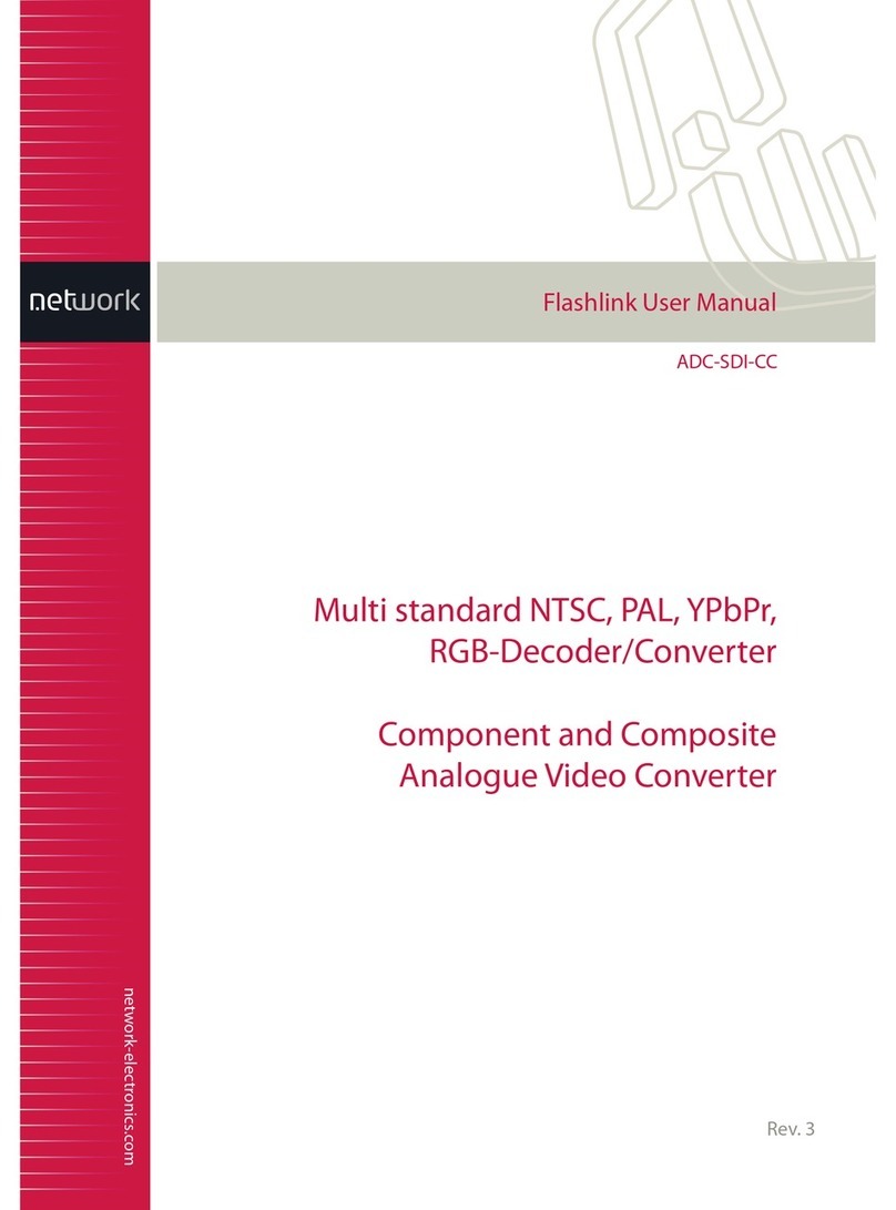 Network Electronics ADC-SDI-CC user manual
