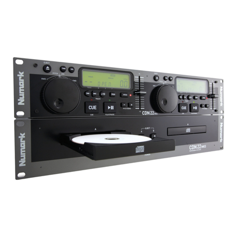 Numark CDN22 MK5 User manual