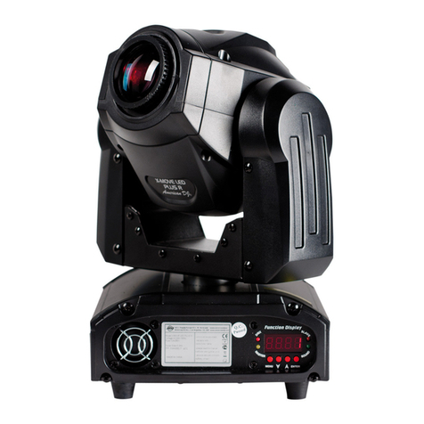 American DJ X-Move LED Plus R User instructions