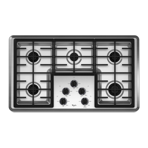 Whirlpool W5CG3024XW01 installation instructions
