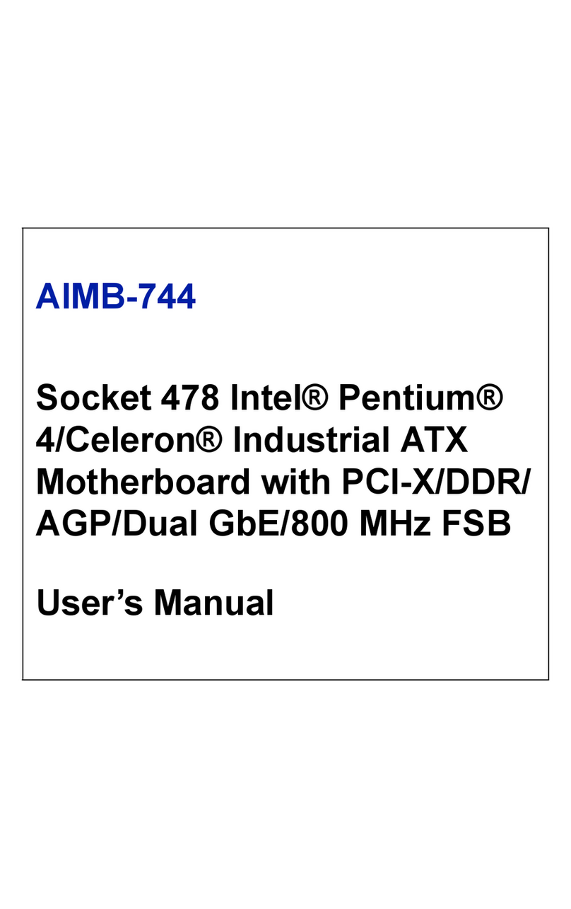 Advantech AIMB-744 Series User manual