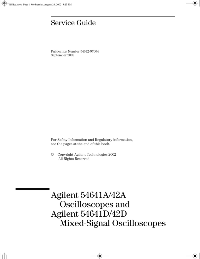 Agilent Technologies 54641A User manual