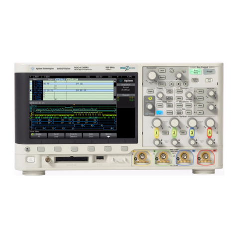 Agilent Technologies InfiniiVision 3000 X-Series User manual