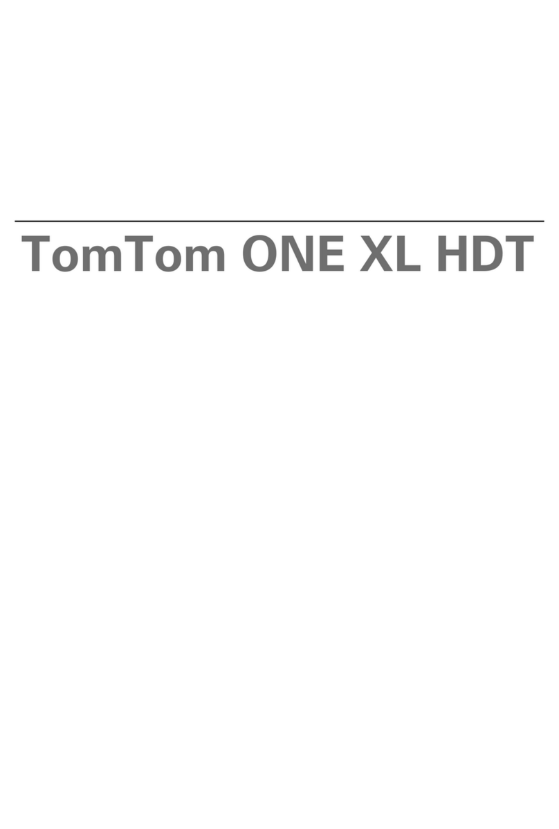 TomTom ONE XL HDT User manual
