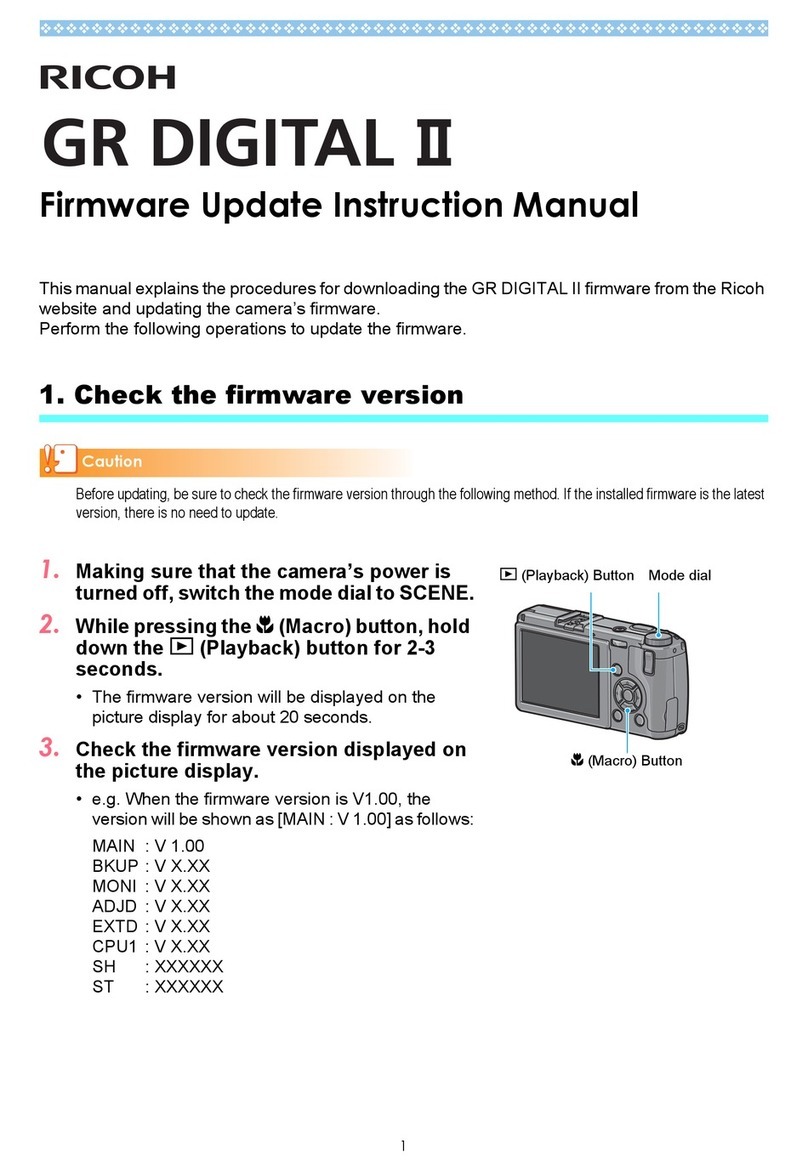 Ricoh GR Digital II Use and care manual