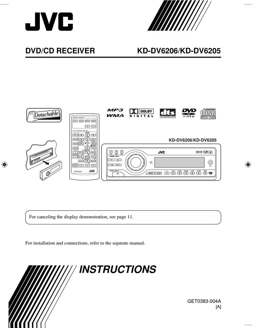 JVC KD-DV6206 User manual