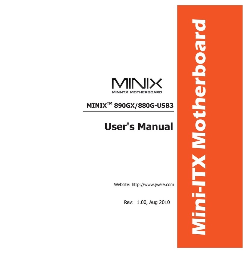 Minix 890GX user manual
