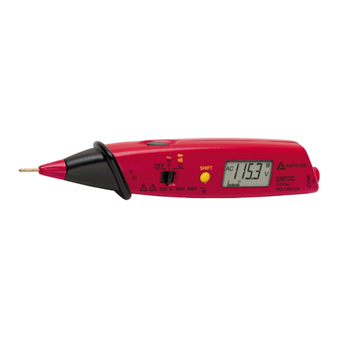 Amprobe DM73C User manual
