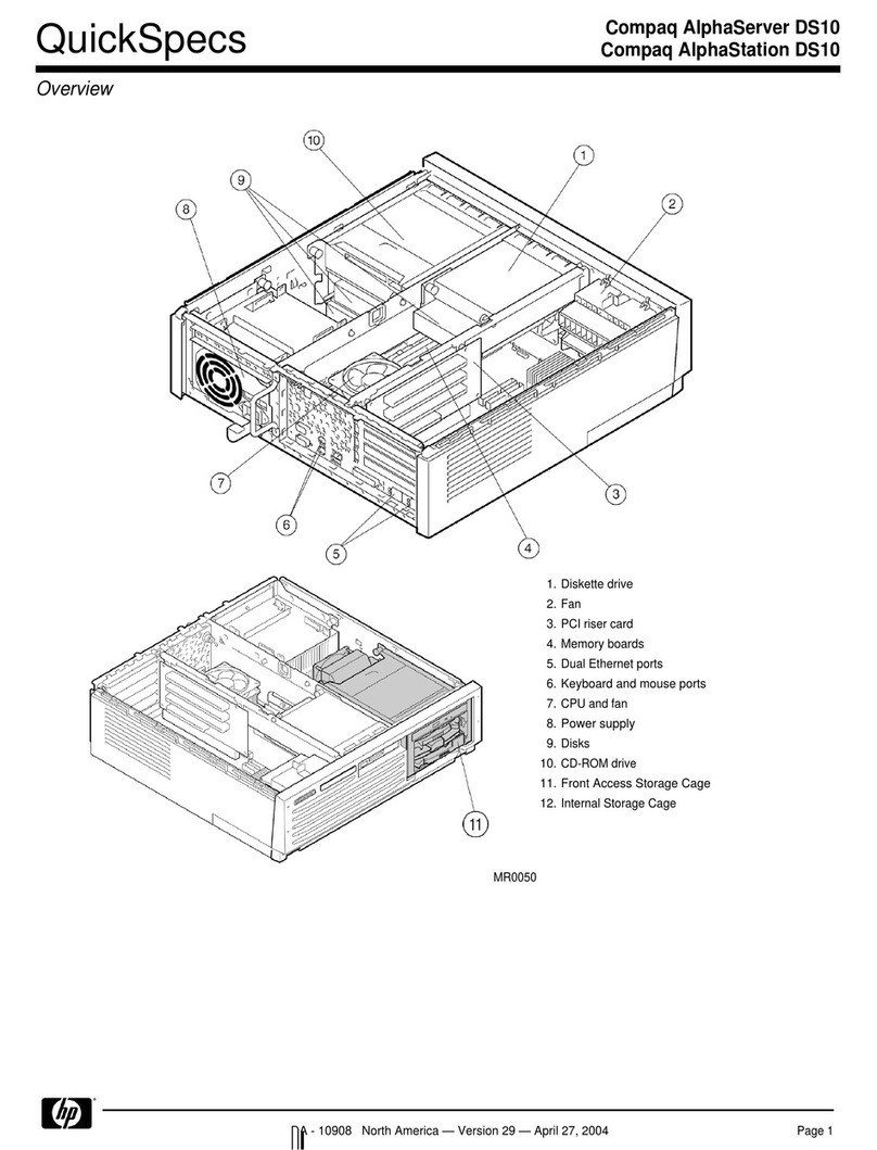 HP Compaq AlphaServer DS10 Installation guide