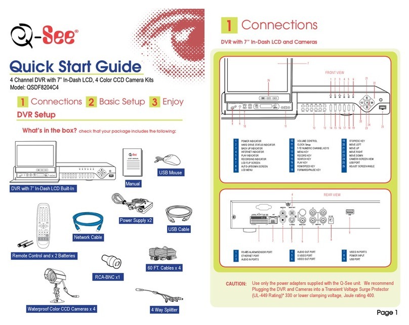 Q-See QSDF8204C4 User manual Q-See QSDF8204C4 User manual