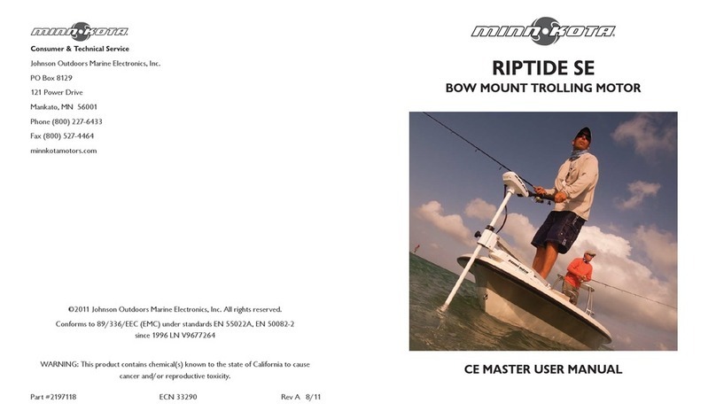 MINN KOTA RIPTIDE SE user manual
