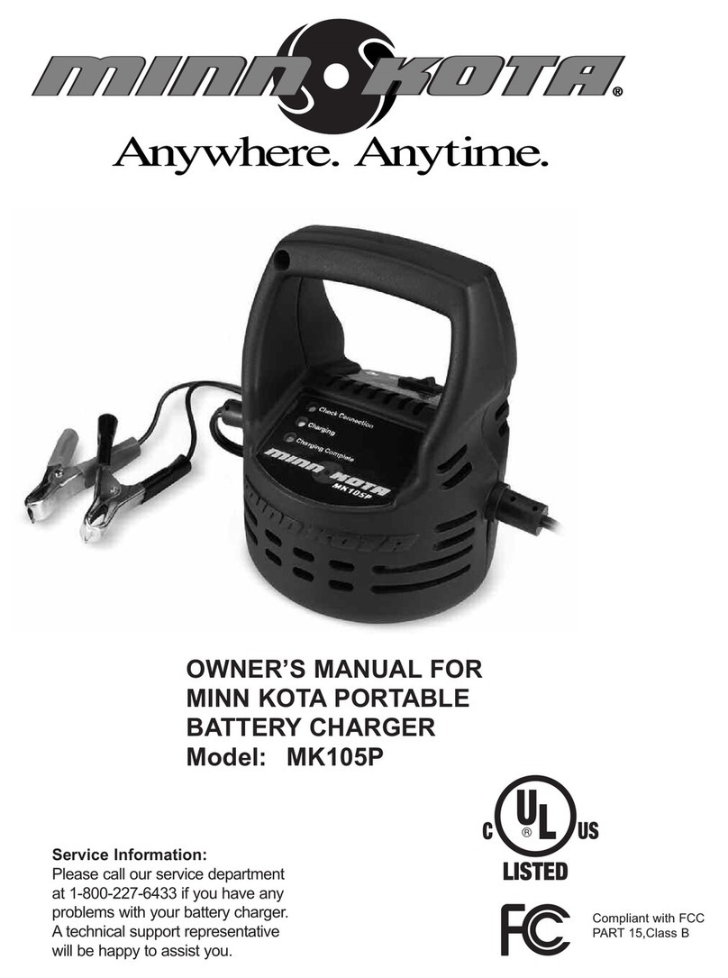 MINN KOTA MK105P User manual