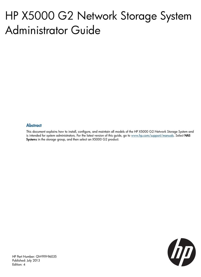 HP X5000 G2 Service manual HP X5000 G2 Service manual