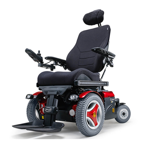 Permobil C500 User manual