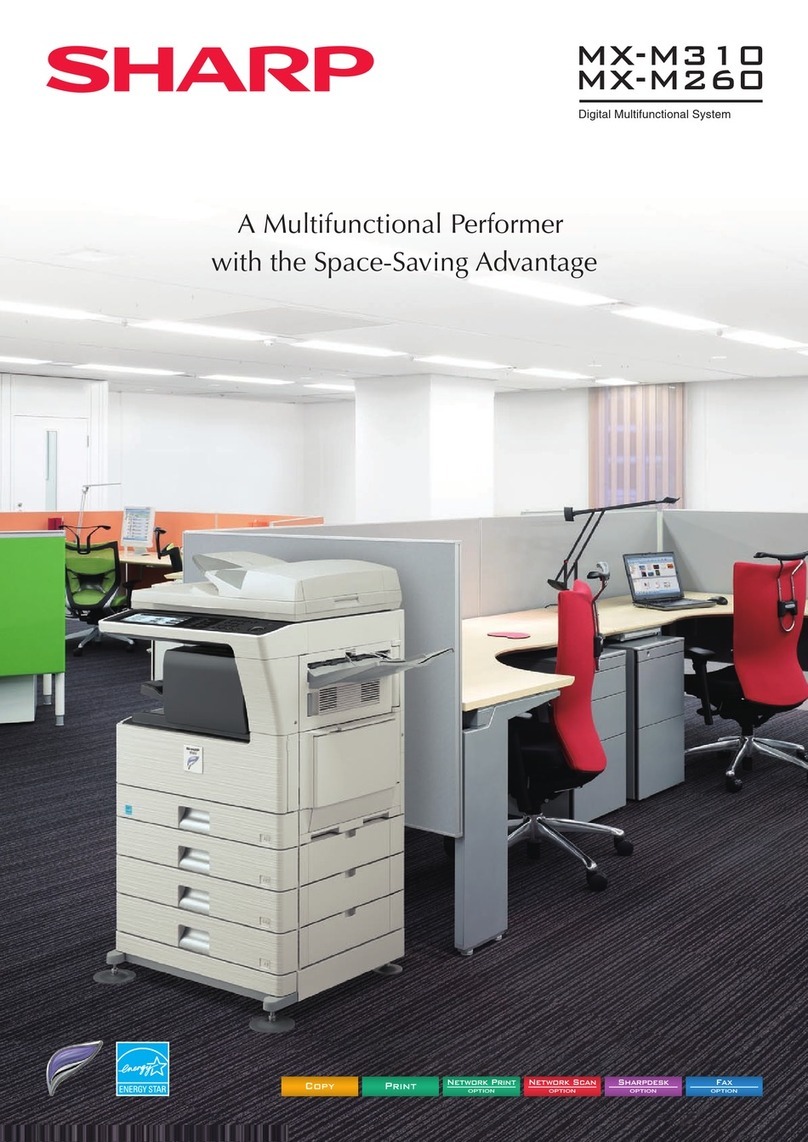 Sharp MX-M260 Manual