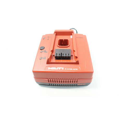 Hilti C4 operating instructions