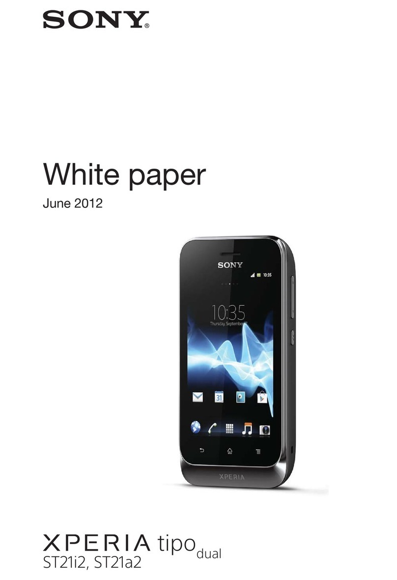 Sony XPERIA tipo ST21i2 Quick reference guide