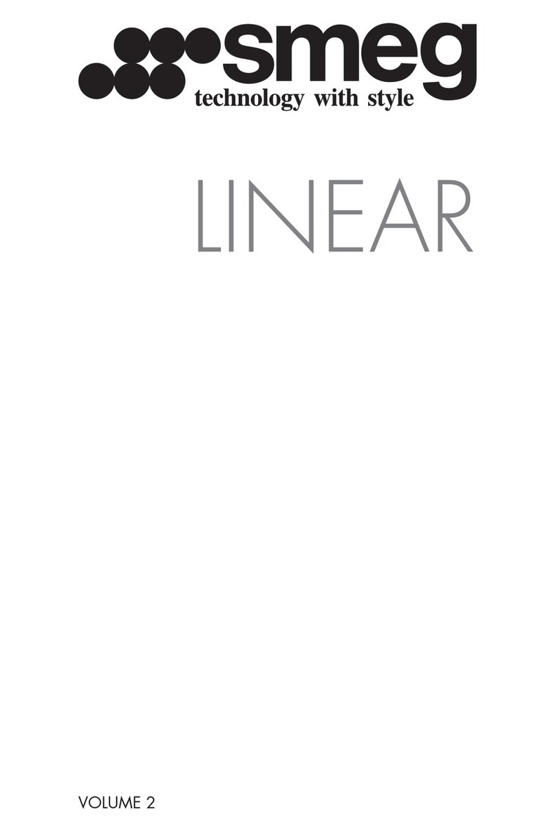 Smeg Linear SAP112-8 User manual Smeg Linear SAP112-8 User manual