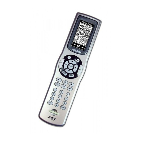 RTI TheaterTouch T2 User manual
