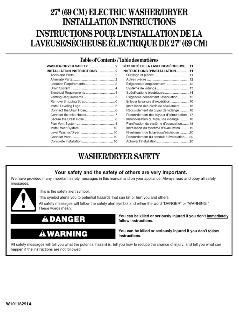 Maytag YMET3800TW1 User manual Maytag YMET3800TW1 User manual