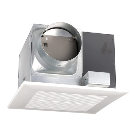 Panasonic WhisperCeiling FV-15VQ3 User manual