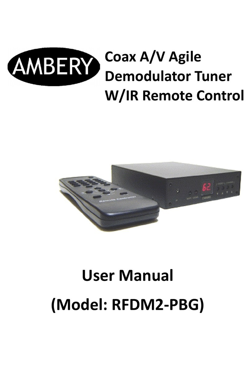 Ambery RFDM2?PBG user manual