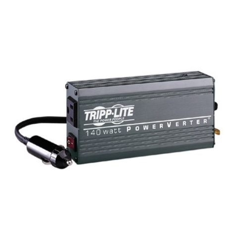 Tripp Lite PowerVerter PV140 Manual