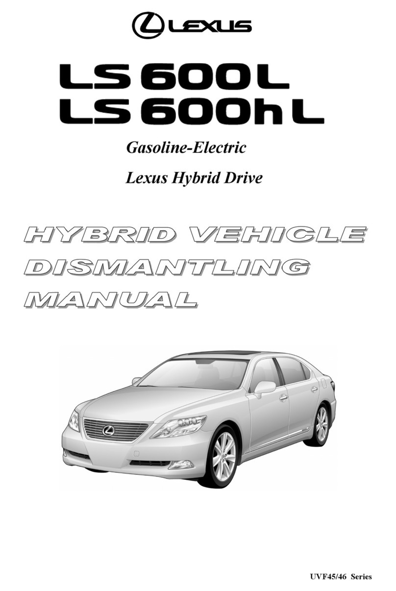 Lexus LS600L User manual