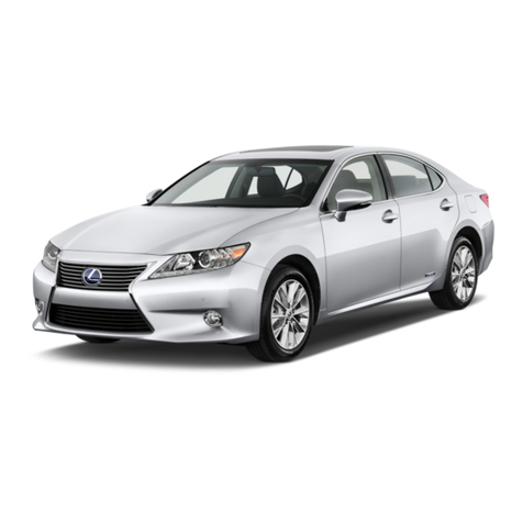 Lexus 2015 ES 300h Dismantling manual