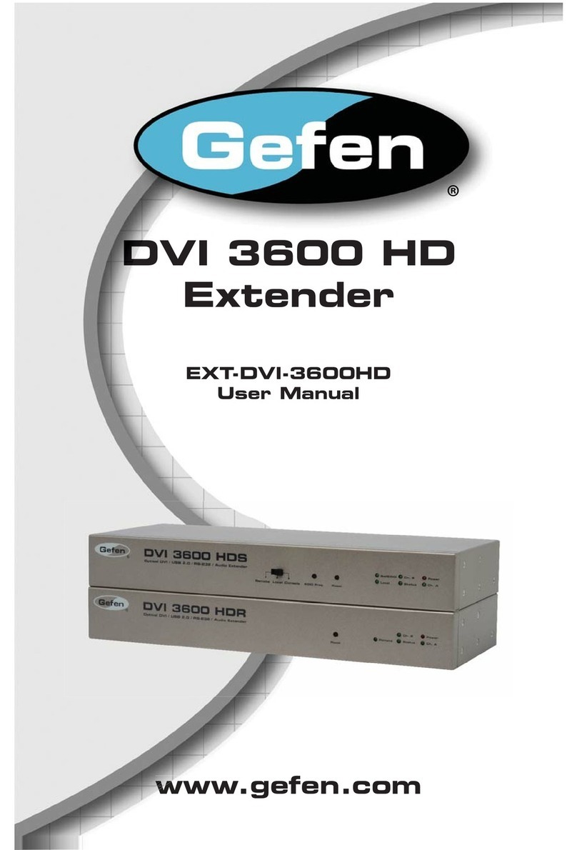Gefen EXT-DV- 3600HD user manual