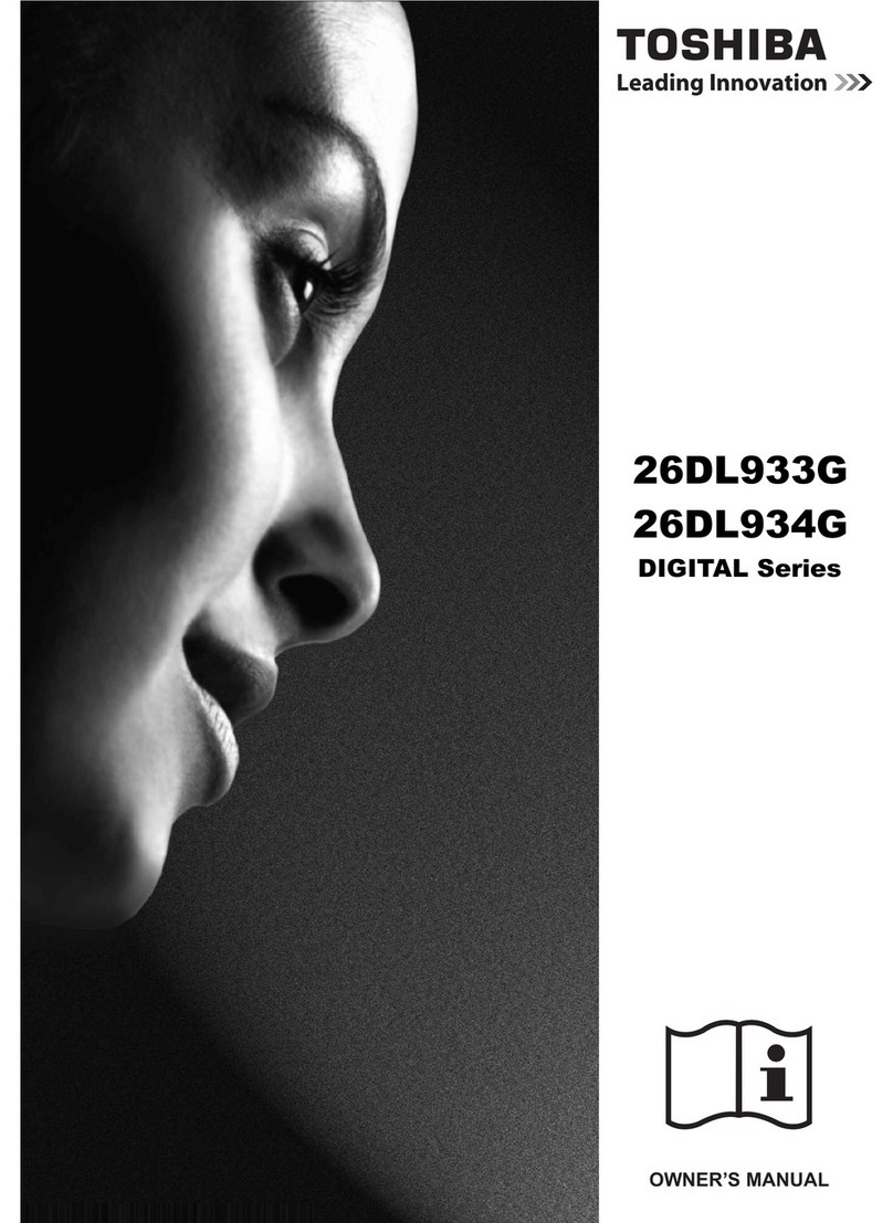 Toshiba 26DL934G User manual