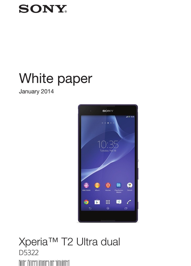 Sony Xperia T2 Ultra dual D5322 Quick reference guide